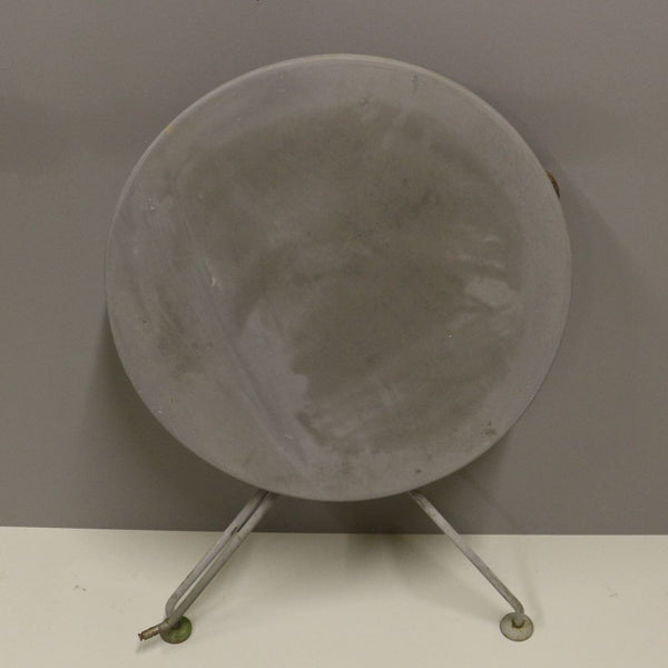 Vintage Round Metal Outside Table