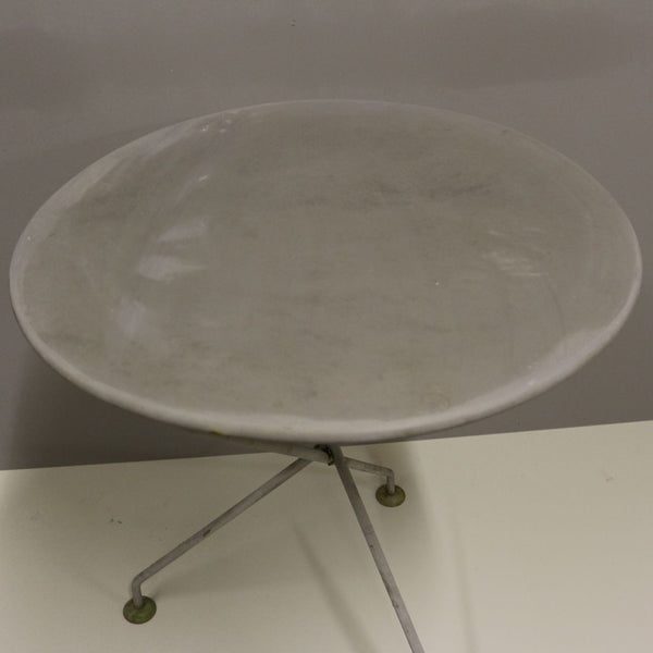 Vintage Round Metal Outside Table