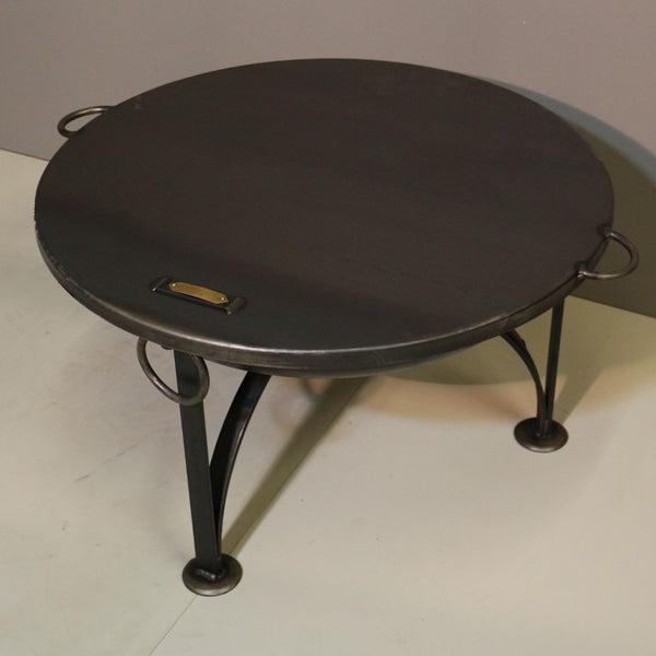 WilyFox 60cm Firepit with Swing BBQ Grill Rack