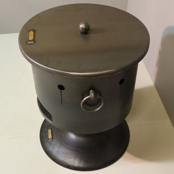 WilyFox 50cm Firepit & Pizza Oven with Swing BBQ Grill Rack